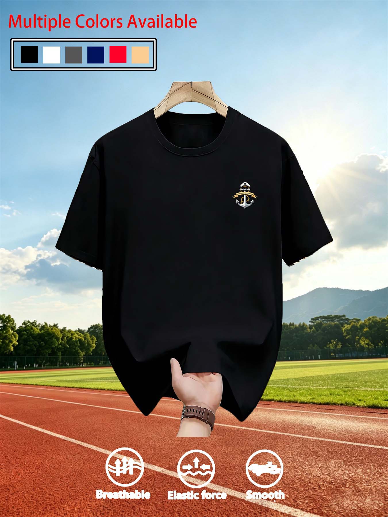 Tee Graphic Print - T-shirt pour homme à col rond