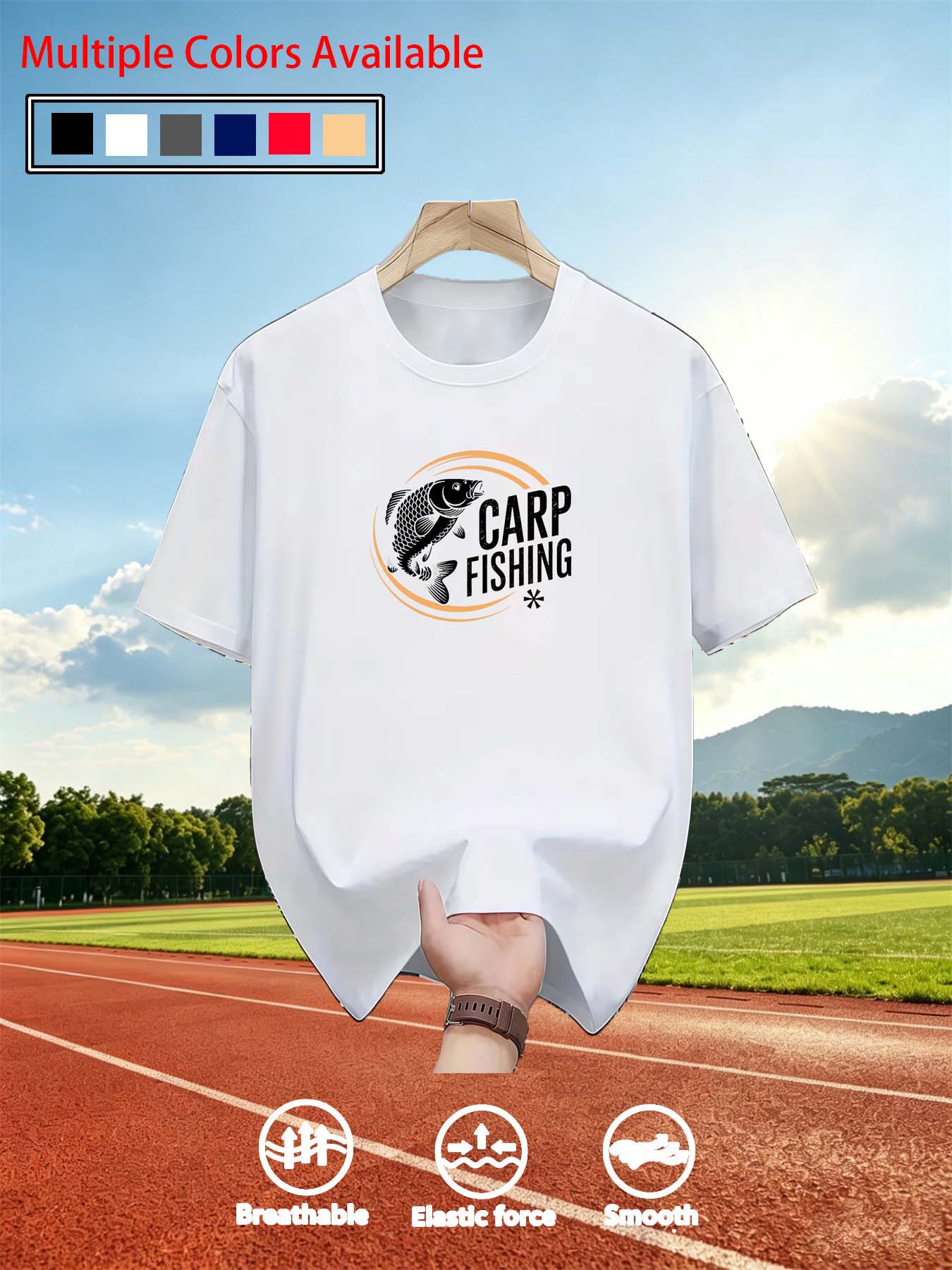 Tee Graphic Print - T-shirt pour homme à col rond