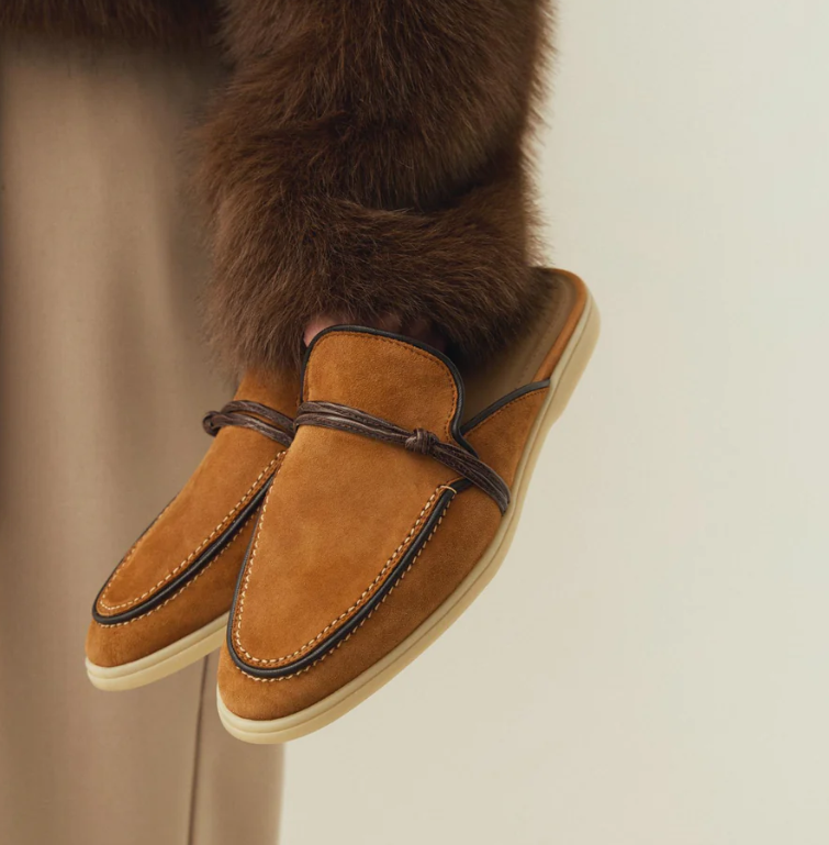 Flip Flop Leather Men - Mocassins pour hommes Designer luxe moyen-orient