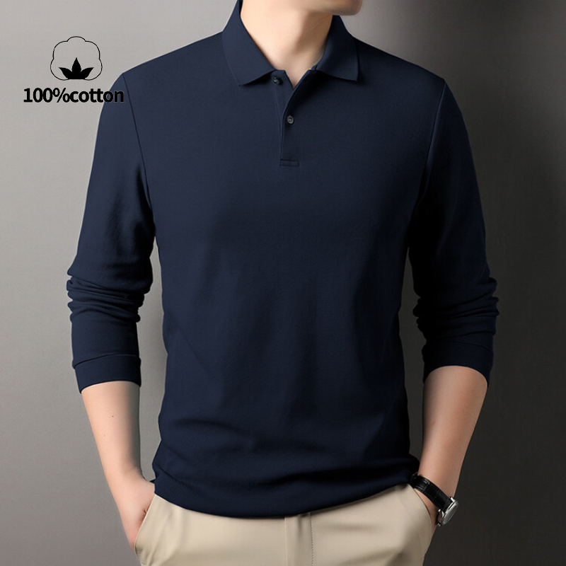 Polo à manches longues en coto - Polo Shirt Pique avis et prix