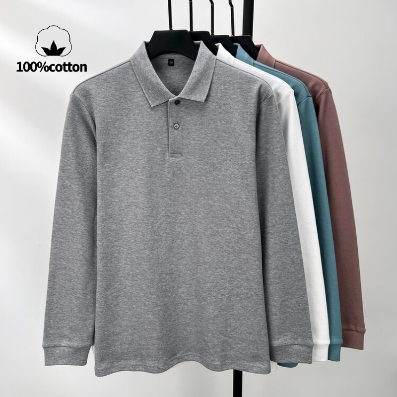 Polo à manches longues en coto - Polo Shirt Pique avis et prix