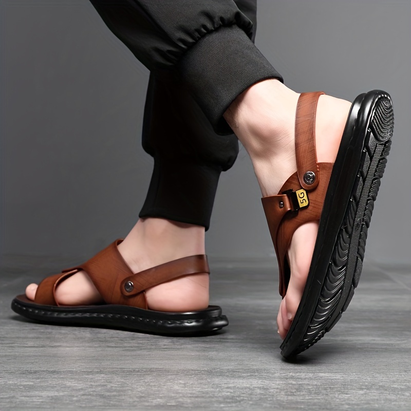 Sandales tongs en cuir pour ho - Flip Flop Leather Men avis et prix