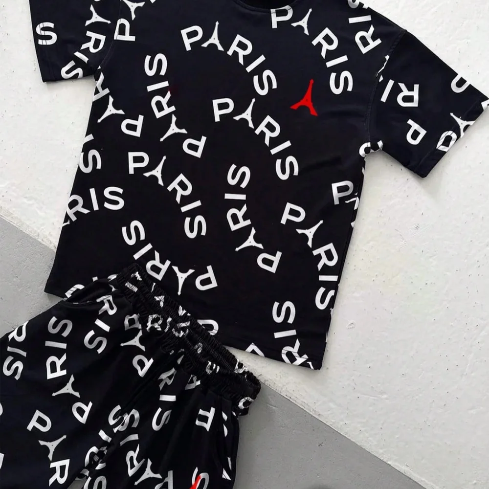 Ensemble T-shirt à manches cou - Tee Graphic Print avis et prix