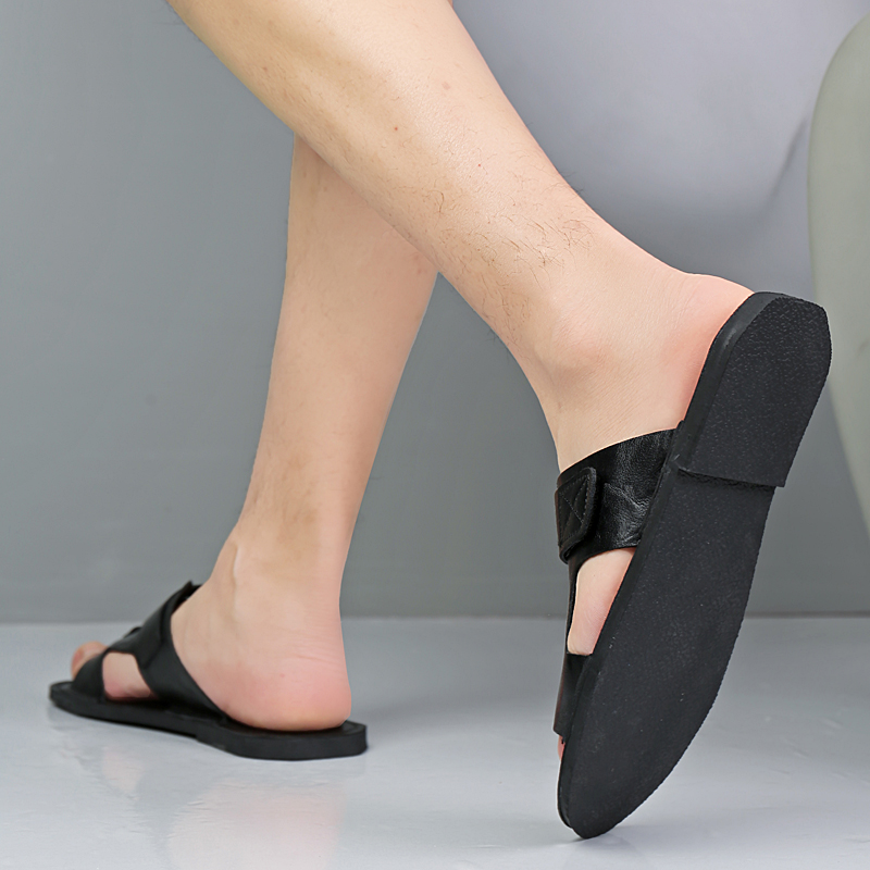 Sandales en cuir de qualité su - Flip Flop Leather Men avis et prix
